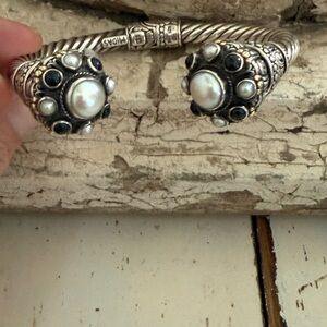 925 & 14KT Pearl Bracelet